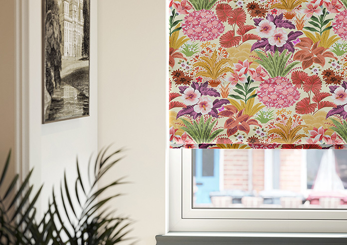 Kerala, Flamenco - Motorised Roman Blind - Image 5